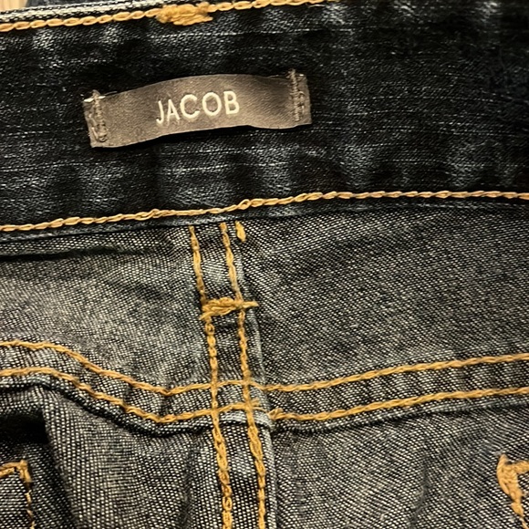 Wide Leg Denim Jeans Size 28 - Picture 6 of 6